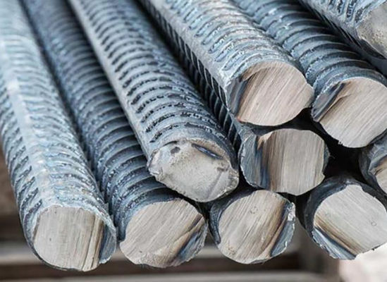 laminación en caliente reforzada deformada A615 de las barras de acero de 12m m ASTM