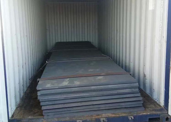 Q235 SS400 A36 cubrió la hoja de acero de carbono para el tejado